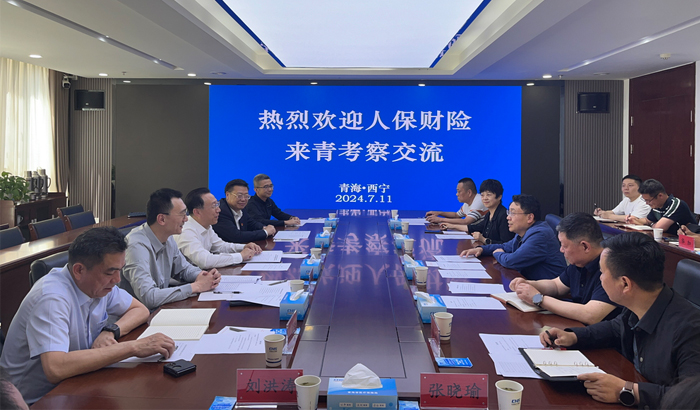 中国人保财险与青海省医保局座谈交流